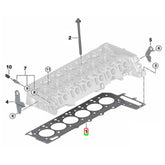 Engine Cylinder Head Gasket 477.332 11127809757 Compatible With BMW 3-SERIES Convertible (E93) 5-SERIES (F10) 5-SERIES Gran Turismo (F07) 7-SERIES (F01, F02, F03, F04) X5 (E70) X6 (E71, E72) Tag No.42